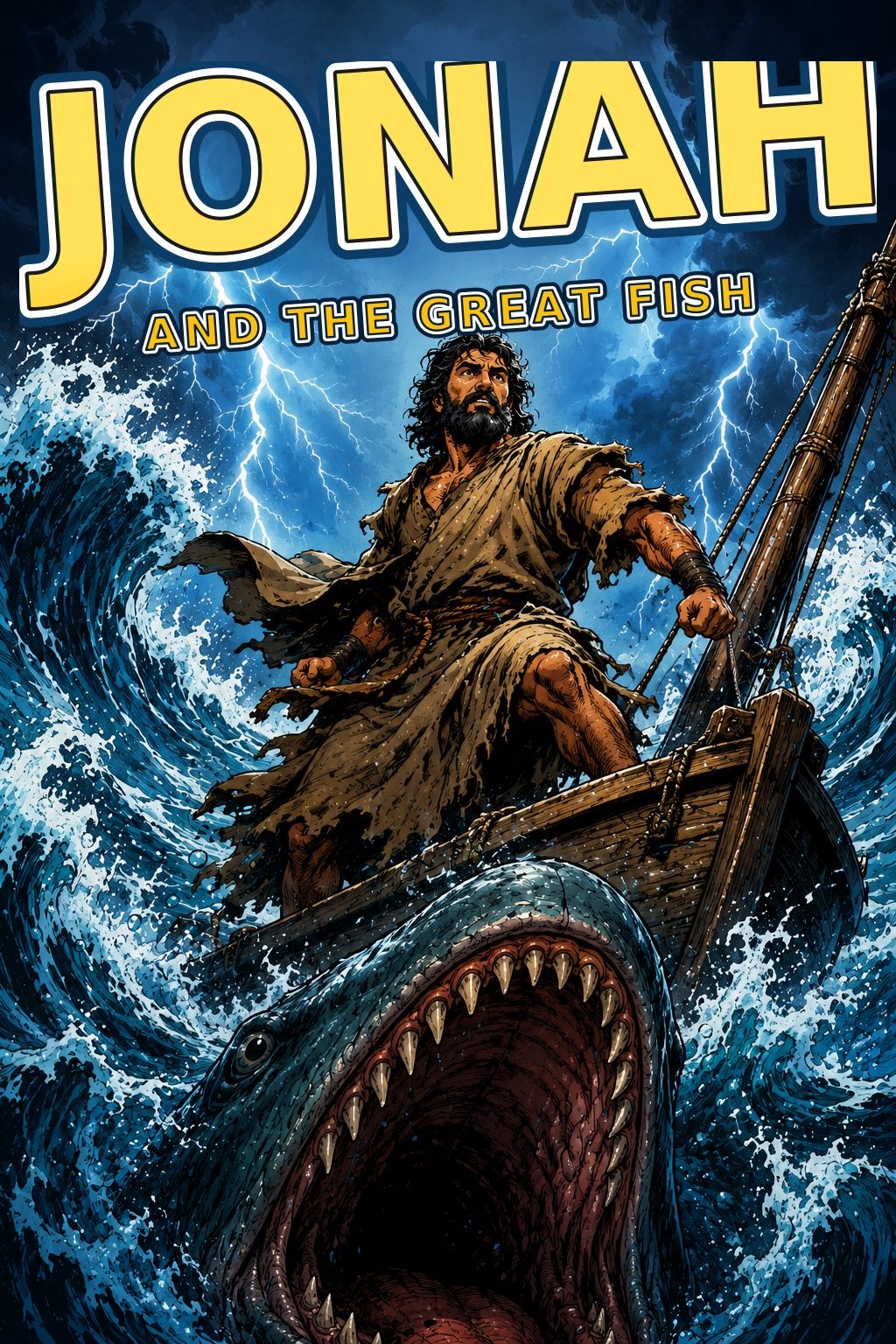 Jonah and the Great Fish comic book cover